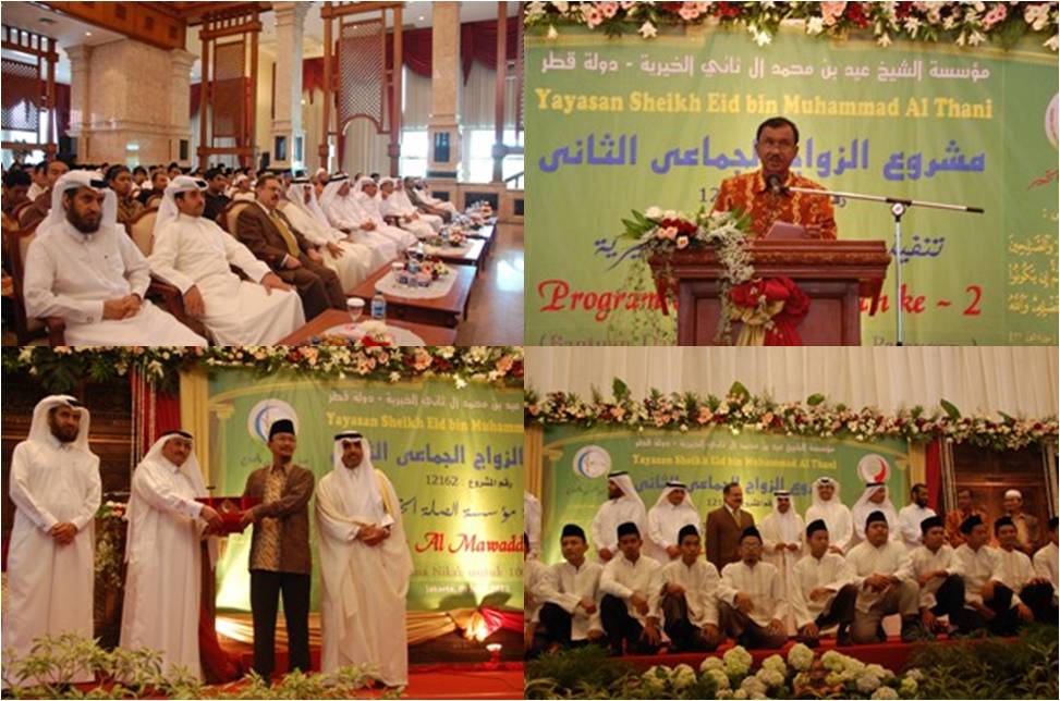 Yayasan Ash-Shilah Selenggarakan Nikah Massal 100 Pasangan