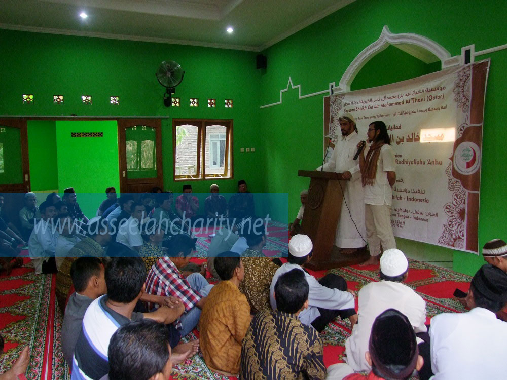 Syaikh Ali al-Sa’dy Resmikan Masjid Kholid bin Al-Walid di Sukoharjo