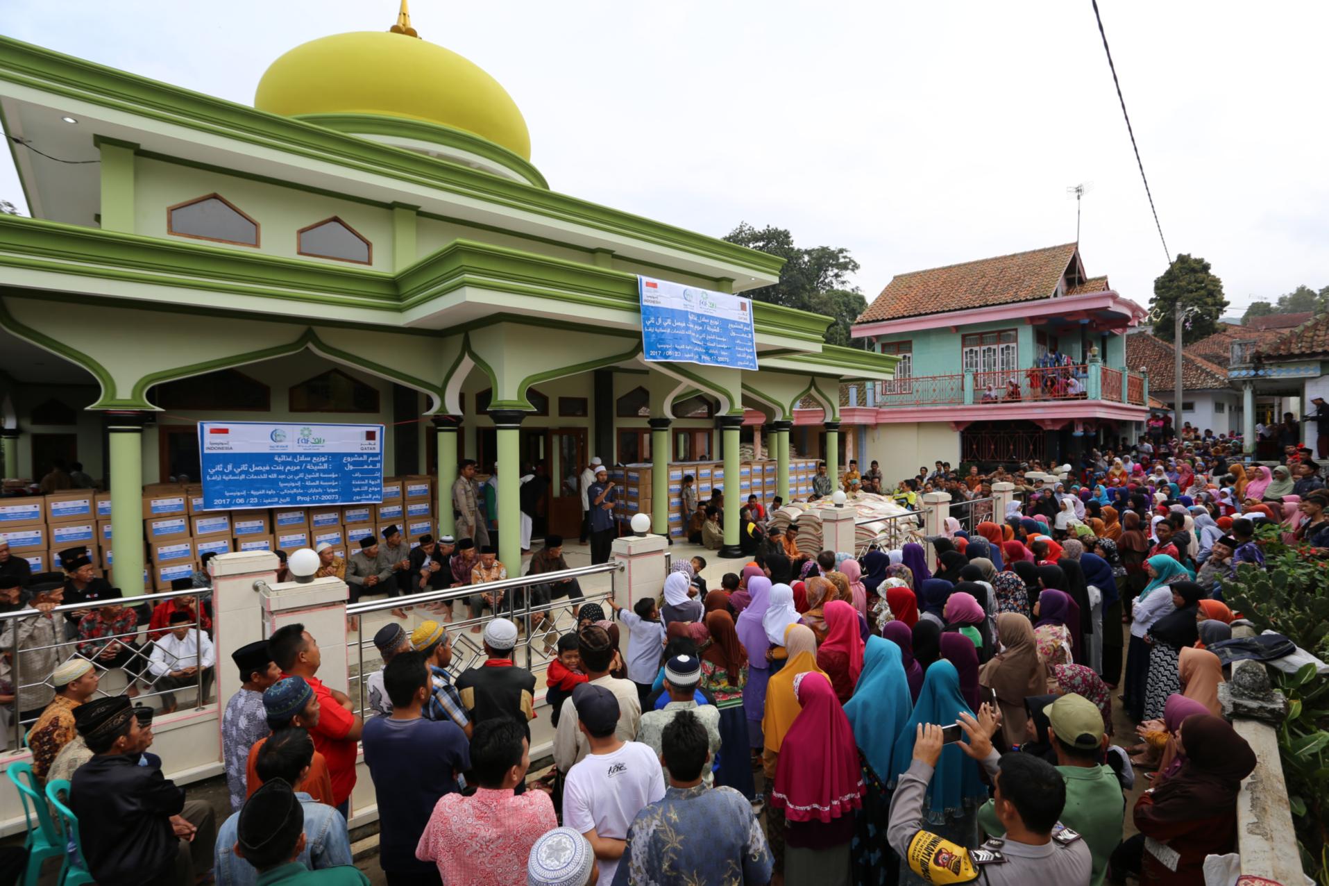 Pembagian Paket Sembako Ramadhan Tahun 1438 H